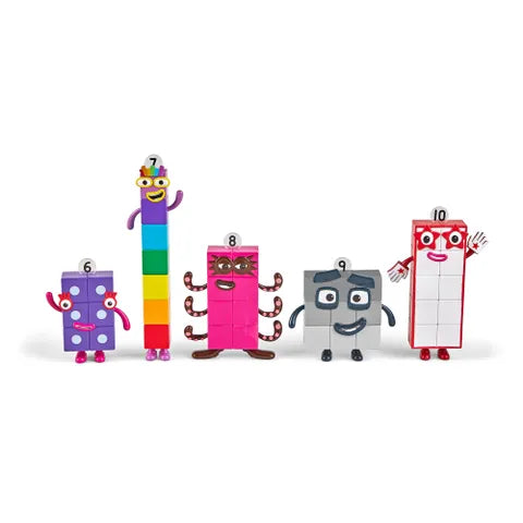 Numberblocks Friends Six to Ten Figure Pack