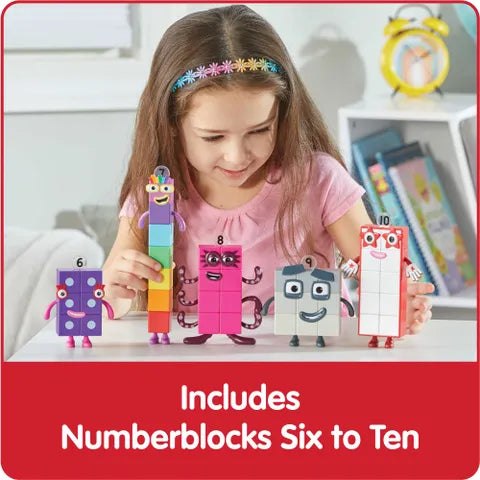 Numberblocks Friends Six to Ten Figure Pack