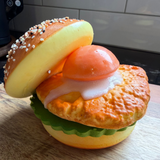The Brekkie Burger ~ Slow Rising Scented Bread Squishy