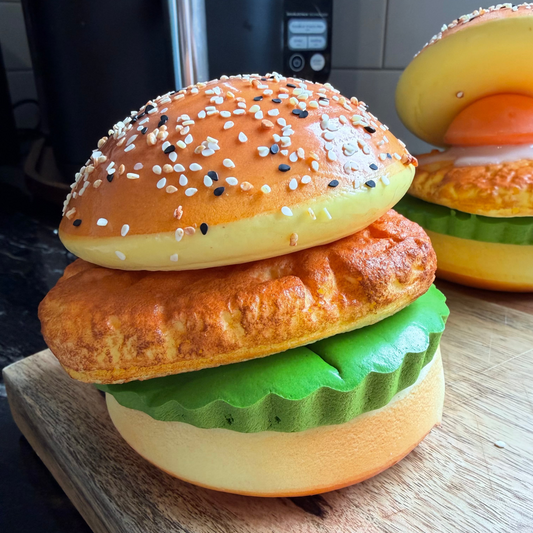 The Classic Burger ~ Slow Rising Scented Bread Squishy