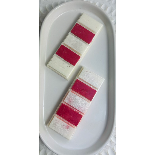 Candy Cane wax melt snapbar