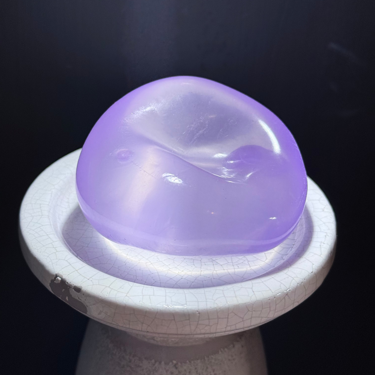 Mouldable Coconut Oil Squishy ~ Purple Dream