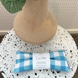 EYE PILLOW - OCEAN GINGHAM ~ Caring For Carers