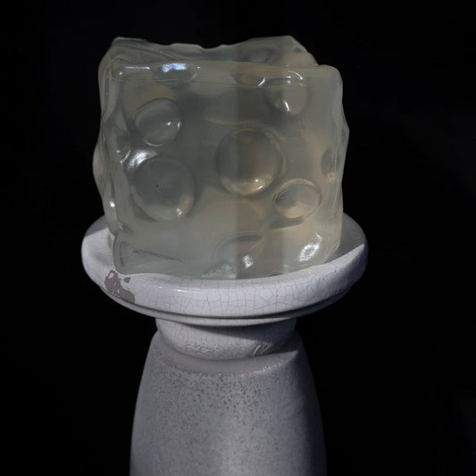 Viral Large Vaseline Mouldable Cheese Squishy~ Clear