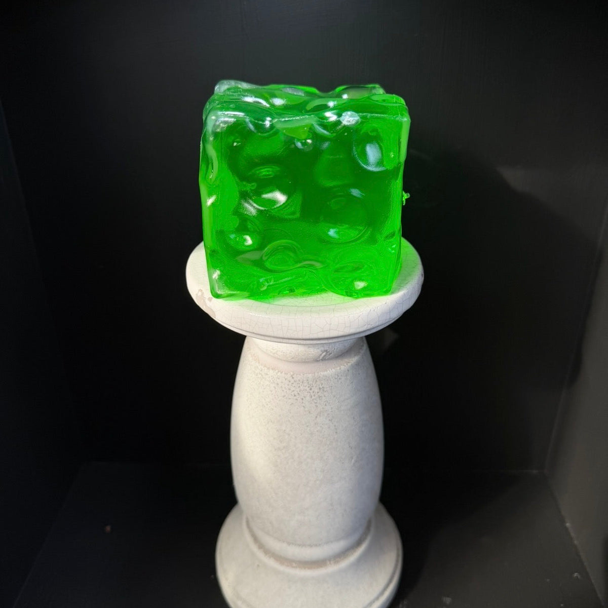 Viral Large Vaseline Mouldable Cheese Squishy~ Green