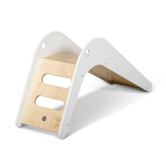 Indoor Wooden Slide- White / Birch