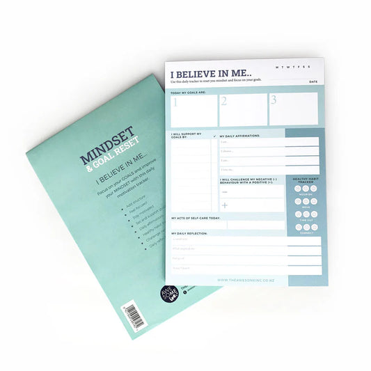 Mindset Reset - I Believe In ME Notepad