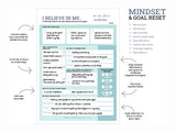 Mindset Reset - I Believe In ME Notepad