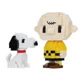 PEANUTS - CHARLIE BROWN WITH SNOOPY Nanoblocks