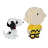 PEANUTS - CHARLIE BROWN WITH SNOOPY Nanoblocks