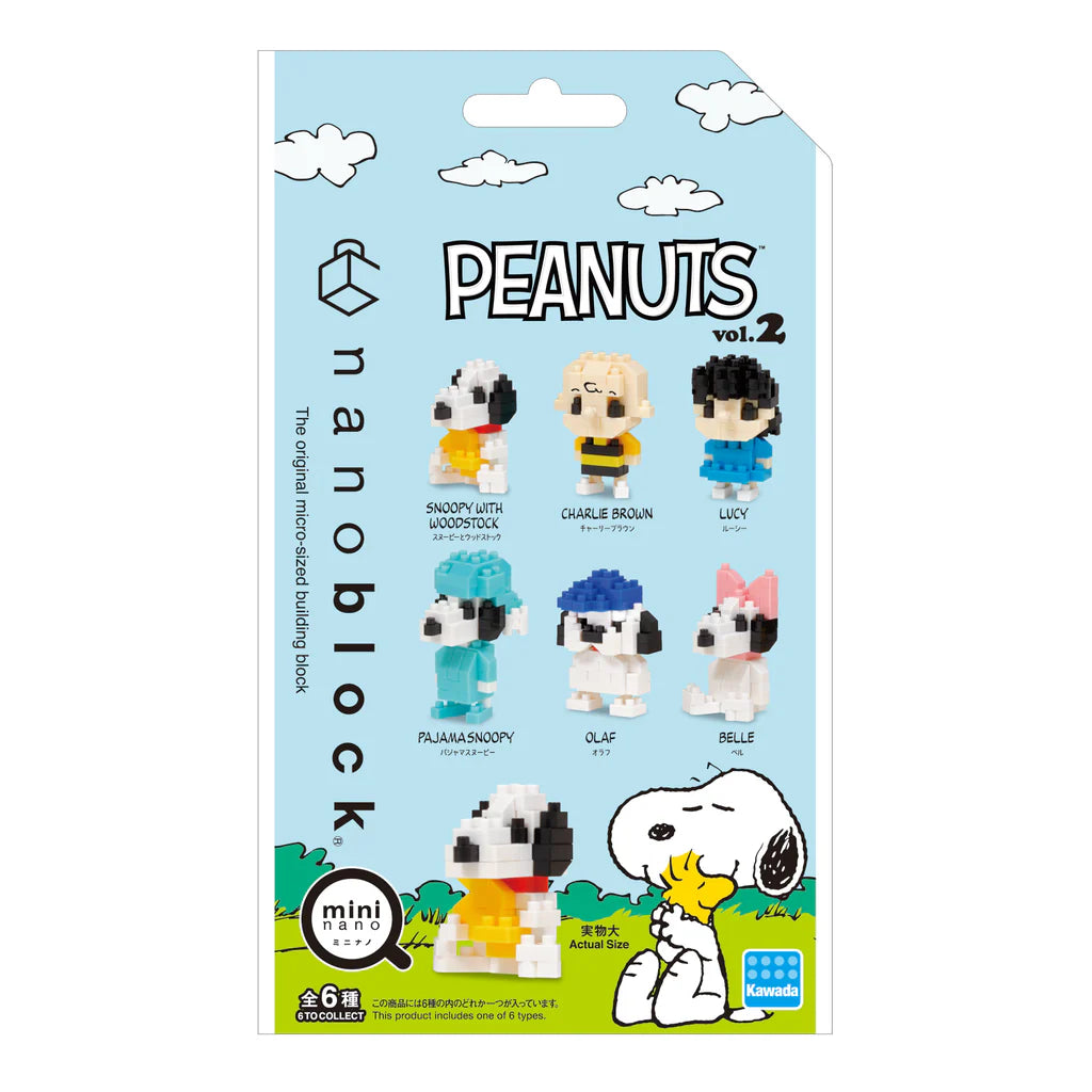 Mini Nanoblocks Peanuts Vol. 2 Blind Bag