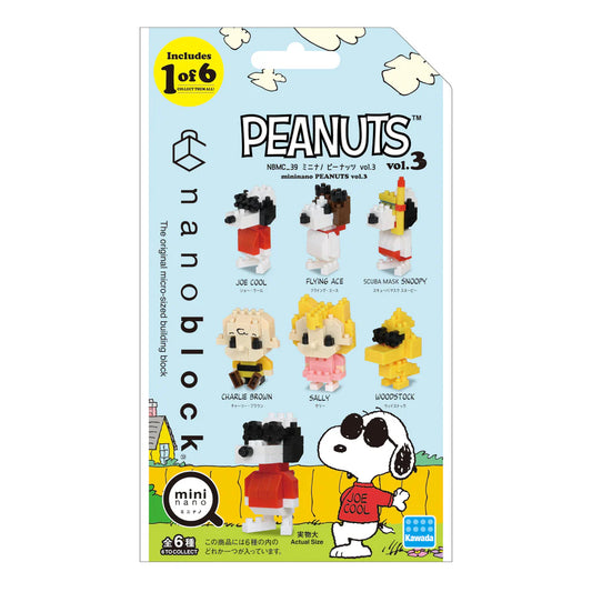 Mini Nanoblocks Peanuts Vol. 3 Blind Bag