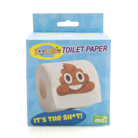 Koolface Smiling Poo Toilet Paper