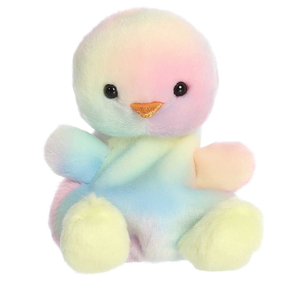Palm Pal ~ Mini Bean Bag Friends ~ Rainbow Chick