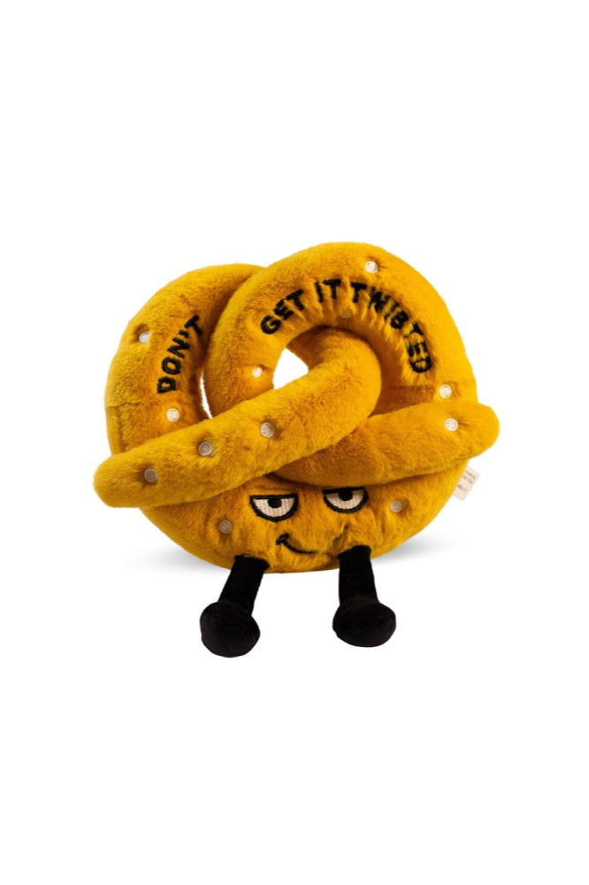 "Don't Get it Twisted" Pretzel Plush