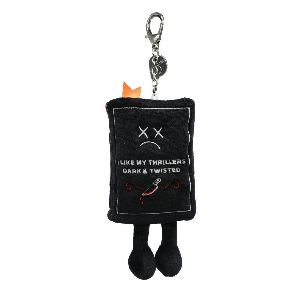 Punchkins - Bag Charm - Book - Thrillers Dark
