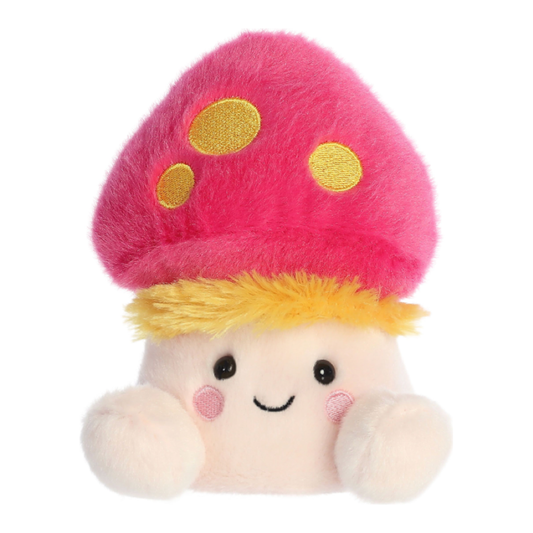 Palm Pals ~ Mini Bean Bag Friends ~ Fluffy Mushroom