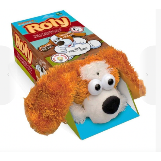 The Roffle Mates Roly The Laughing Dog Plush