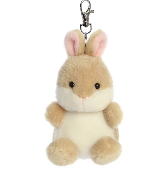 Palm Pal Clip On Keyring ~ Ella Bunny