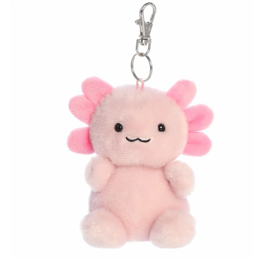Palm Pal Clip On Key Ring ~ Ax Axolotl