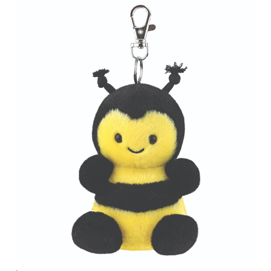 Palm Pal Clip On Key Ring ~ Queeny Bee