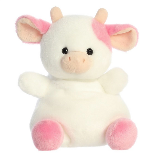 33cm Palm Pal Strawberry Cow