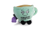 "Fueled by Anxie-tea" Teacup Plush