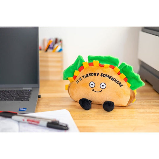 "It's Tuesday Somewhere" Plush Taco Punchkins