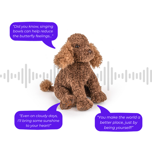 Comfort Me Raffy™ - Soothing Talking Plush Companion