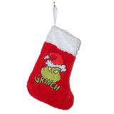 Red Grinch Stocking