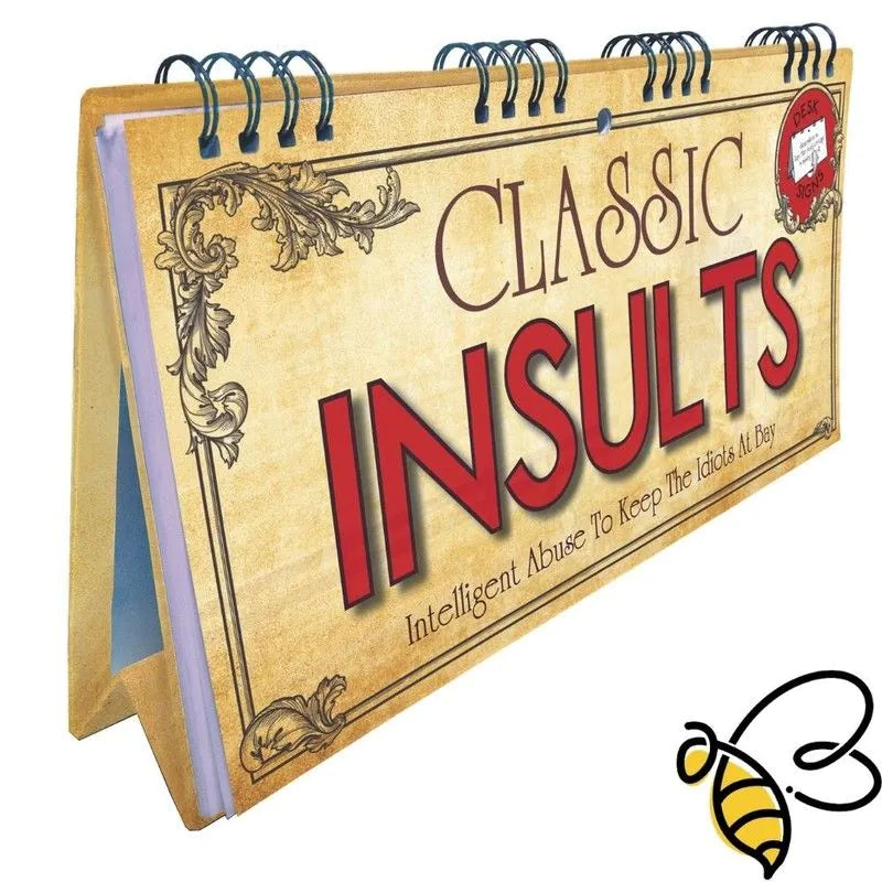 Classic Insults Flip Book