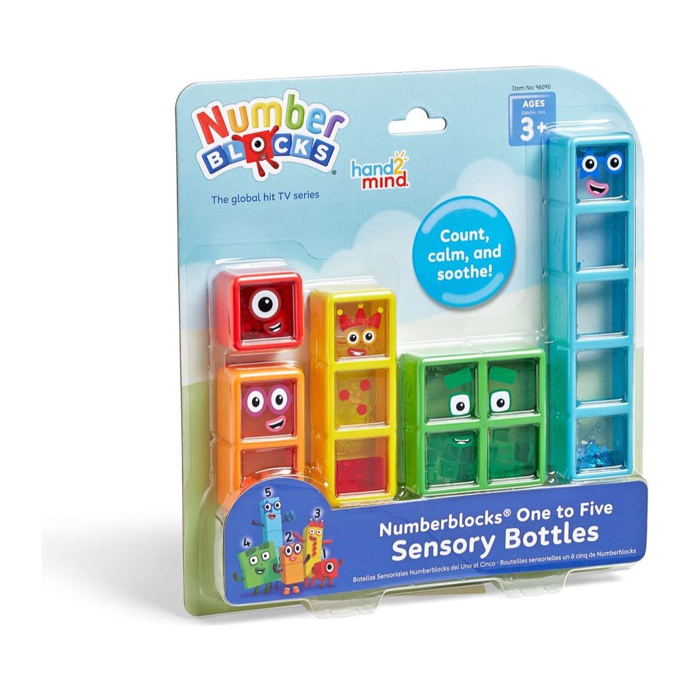 Numberblocks® One to Five Sensory Bottles – The Sensory Poodle| Sensory ...