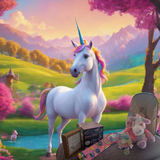 Small Unicorn Backpack Bundle