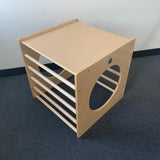 Birch Top Play Cube