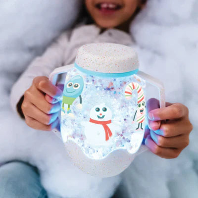 DIY Sensory Jar Gift Set - Sensory Snow globe