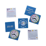 EasyRead  Tell the Time Card Games