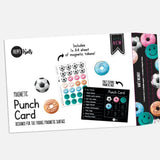 Magnetic Punch Card - Chore Chart for Kids