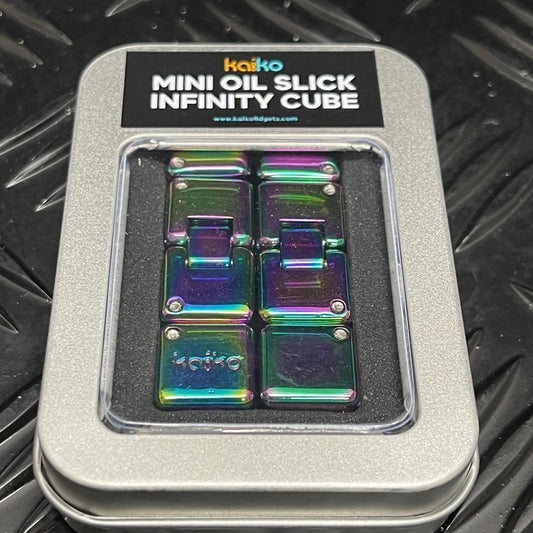 MINI Oil Slick Infinity Cube in Window Tin - 151 gams