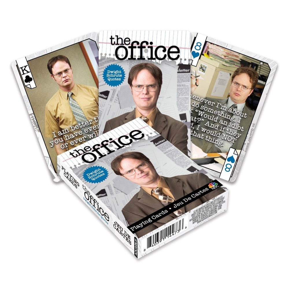 Dwight Quotes Playing Cards