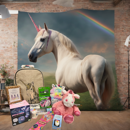 Large Unicorn Backpack  Bundle