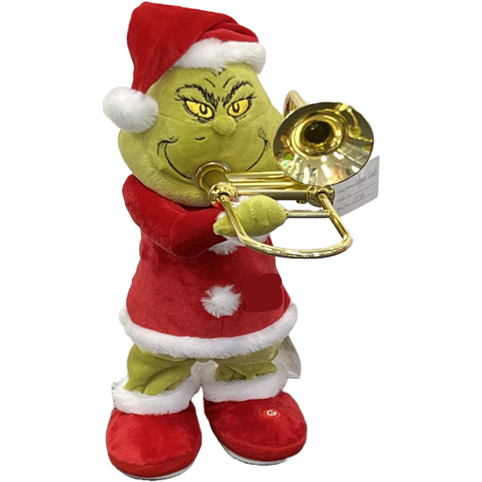 Animated Trombone Playing GRINCH