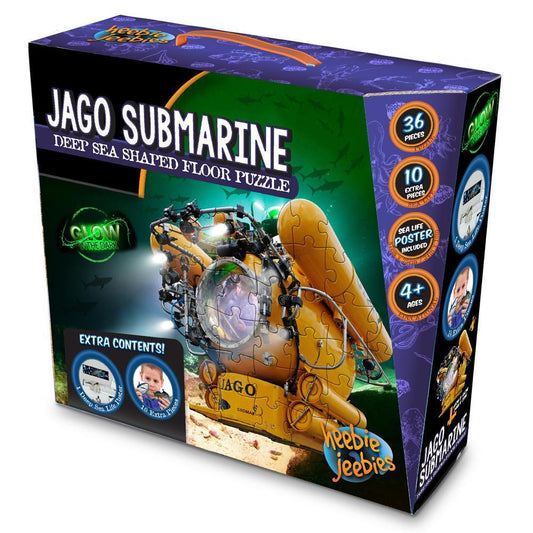 Floor Puzzle | Jago Submarine | Glow In The Dark