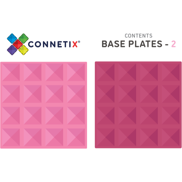 2 Piece Base Plate Pink & Berry Pack