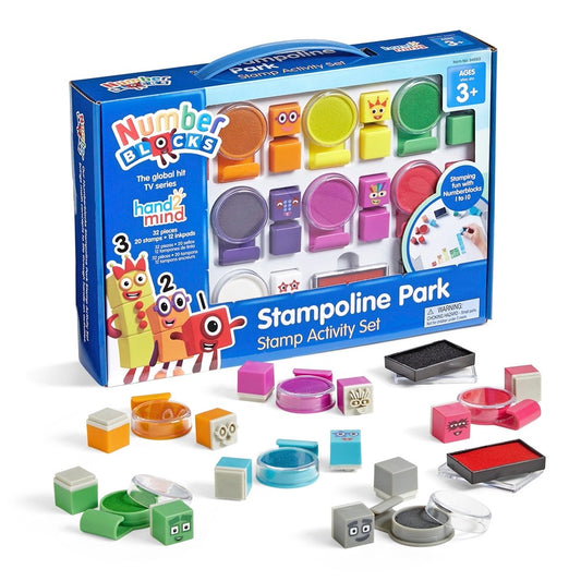 Numberblocks Stampoline Park Activity Set