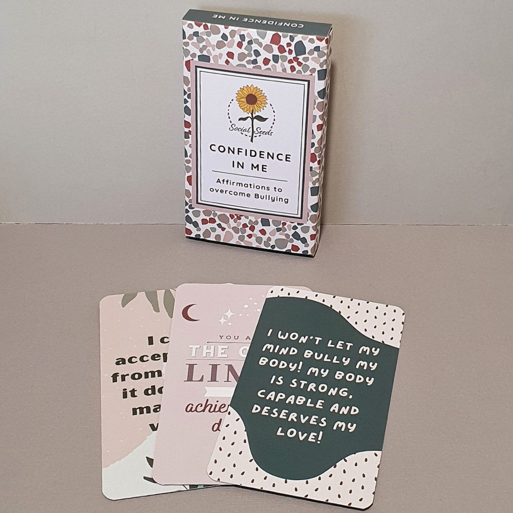 Affirmation Cards for Bullying - Confidence In Me