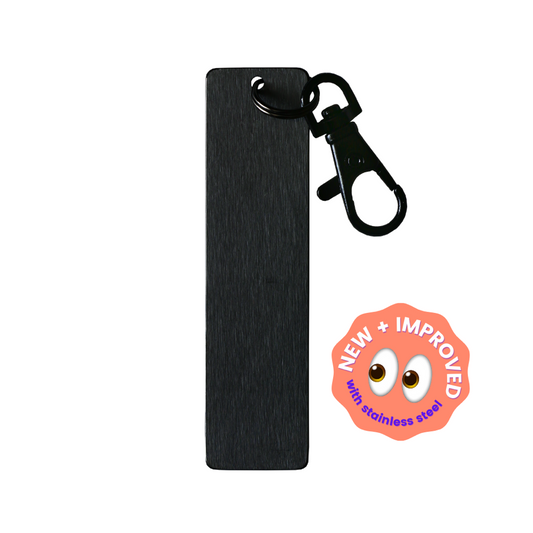 CALM STRIPS CARRY TAG ~ Rectangle
