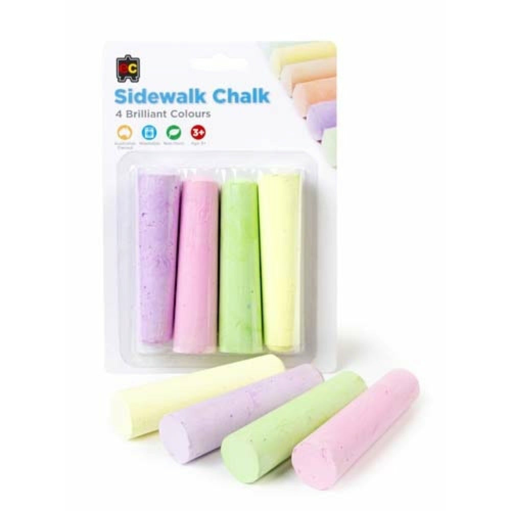 Chalk-Sidewalk Fluoro 4pcs