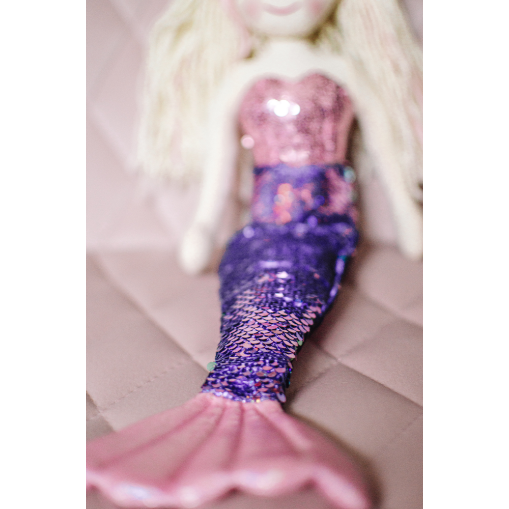 Large Flip Sequinned Mermaid  ~ Pink/ Blue/ Rainbow