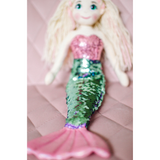 Large Flip Sequinned Mermaid  ~ Pink/ Blue/ Rainbow