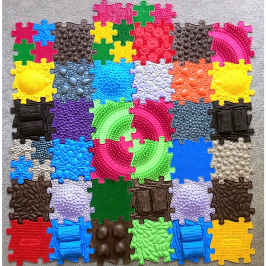 Diamond Sensory Playmat Set ~ 49 pieces